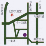 長五郎餅本舗 地図