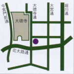 大徳寺一久 地図